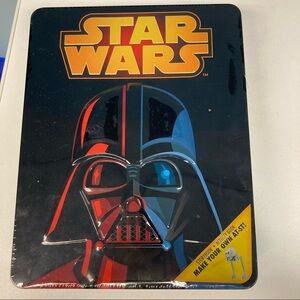 𝅺STARWARS Return of the Jedi Star Tin Box, Story  Activity book & toy